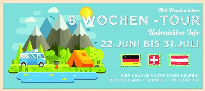 6 Wochentour - biete Beratung an!